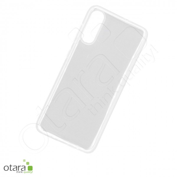 Silicone case / protective cover for Samsung Galaxy A70, transparent