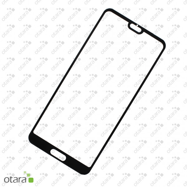 Schutzglas Edge to Edge (full glue) Huawei P20, schwarz (ohne Verpackung)