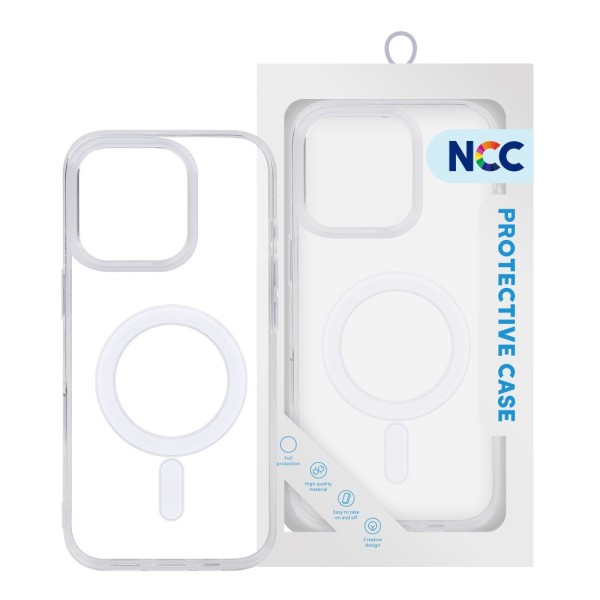 Schutzhülle NCC A0015 Magnetic Clearcase Samsung Galaxy S24 Ultra, transparent (Retail/Blister)