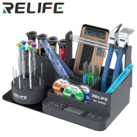 Tool Holder Desktop Holder & Organizer Plastic RELIFE RL-001H, black Tool Holder Desktop Holder & Organizer Plastic RELIFE RL-001H, black