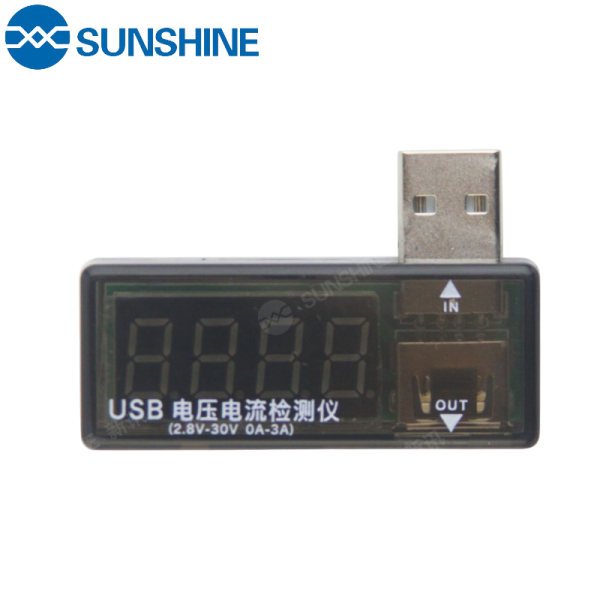 Appareil de mesure USB multimètre Sunshine SS-302