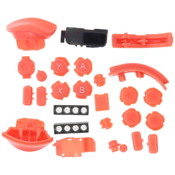Nintendo Switch (2017) Full Button Set, coral