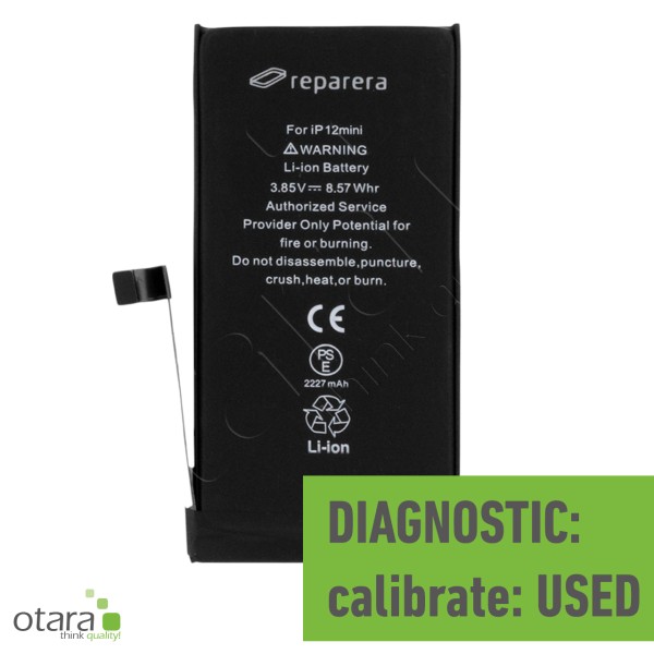 Akku Diagnostic *reparera* für iPhone 12 Mini inkl. Akkuklebestreifen