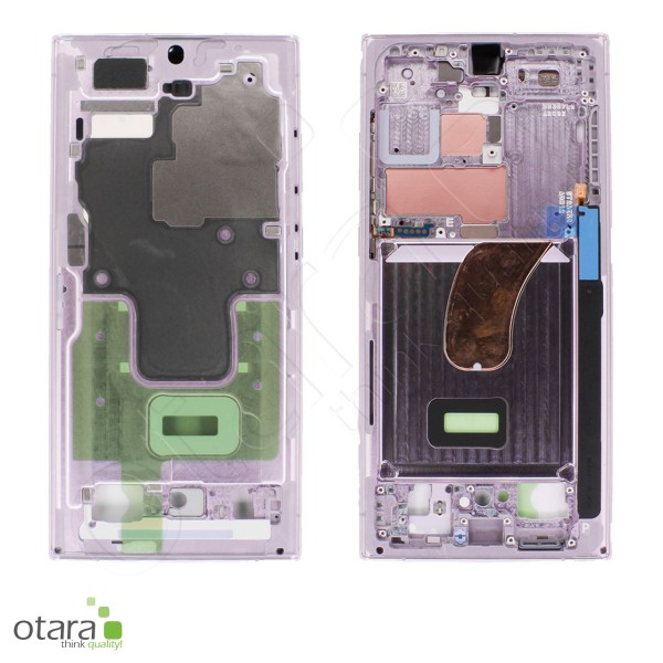 Samsung Galaxy S23 Ultra (S918B) middle frame, lavender, Service Pack