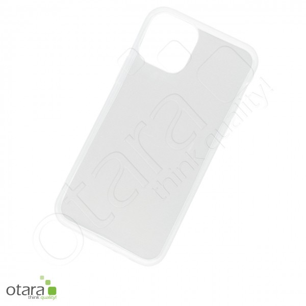 Silicone case / protective cover for iPhone 11 Pro, transparent
