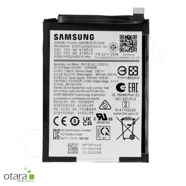 Samsung Galaxy A14 4G (A145F) Li-ion AKKU [5,0Ah] EB-BA145ABY, Serviceware