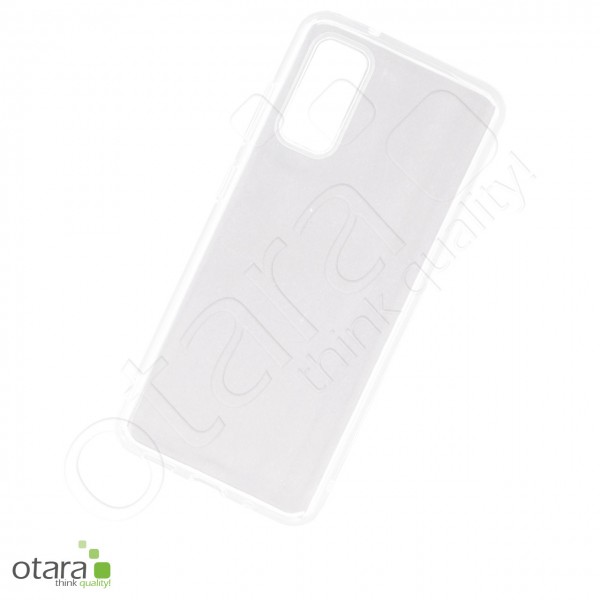 Silicone case / protective cover for Samsung Galaxy S21 Plus, transparent