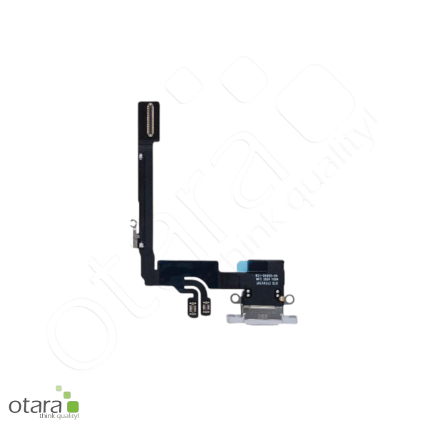 Lade Dock Connector Flex *reparera* für iPhone 16 Pro (Ori/pulled Qualität), weiß