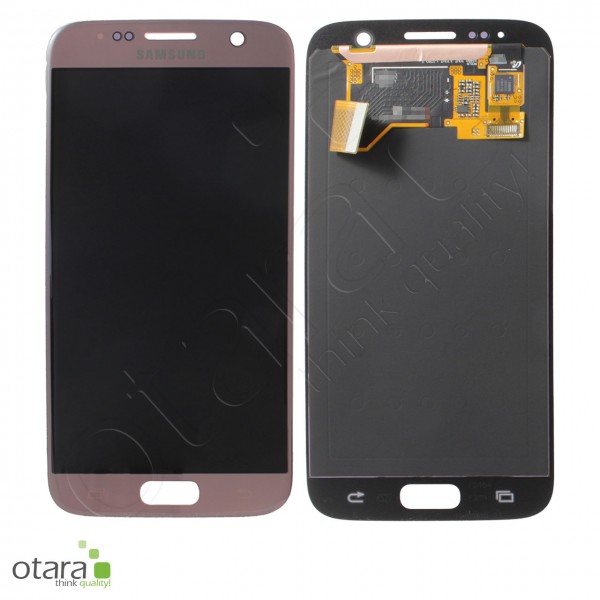 Display unit Samsung Galaxy S7 (G930F), rose gold, Service Pack