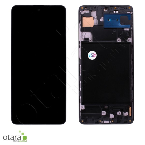 Displayeinheit *GEBO* für Samsung Galaxy A71 (A715F) (COPY), INCELL LCD, black