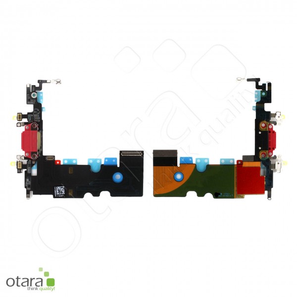 Lade Konnektor Flexkabel inkl. Mikrofon geeignet für iPhone SE2 (Ori/pulled Qualität), rot