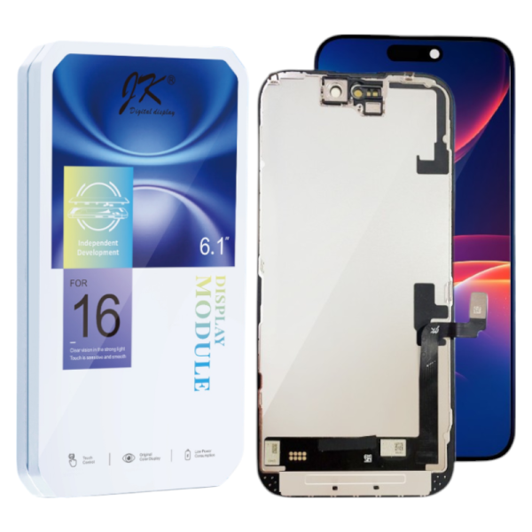 Displayeinheit JK INCELL für iPhone 16 (COPY) INCELL LCD, black