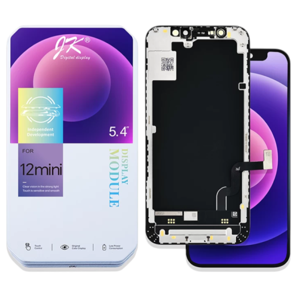 Displayeinheit JK INCELL für iPhone 12 Mini (COPY) INCELL LCD, black