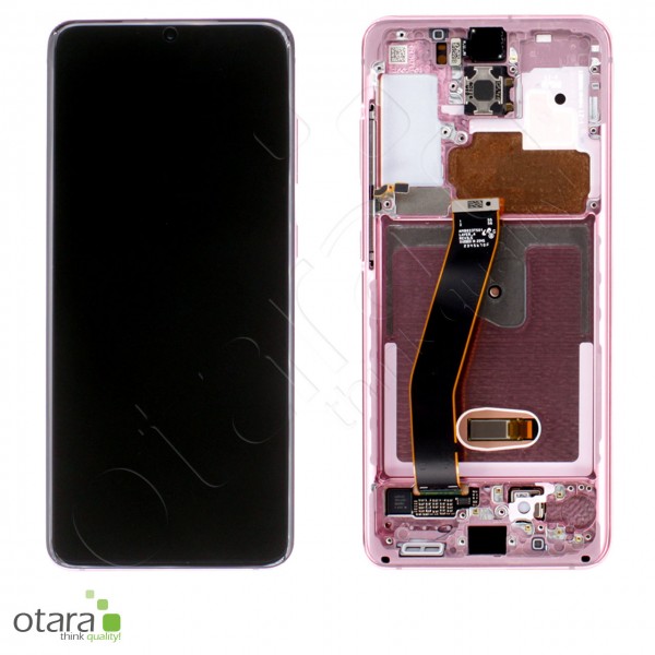 Display unit Samsung Galaxy S20 (G980F|G981B), cloud pink, Service Pack