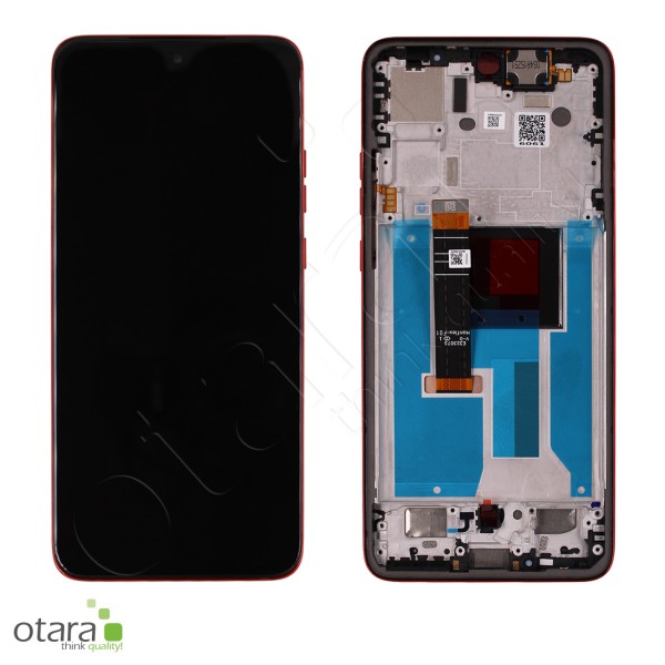 Displayeinheit Motorola Moto G52 (XT2221), black, Serviceware