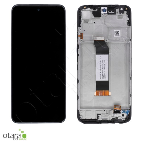 Displayeinheit XIAOMI Redmi Note 10 5G (M2103K19G,M2103K19C), Graphite Grey (schwarz), Serviceware