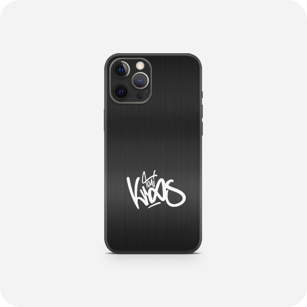 GREEN MNKY Backcover Skin Smartphone 7" (Toni Kroos Kollektion) "Metallic Black Signature" [3 Stück]