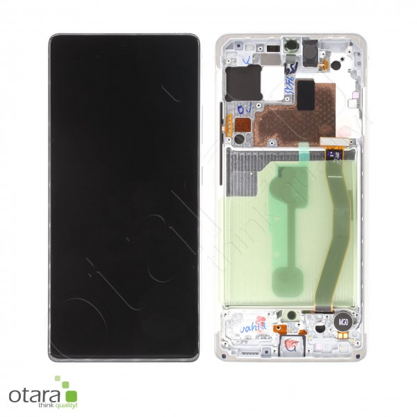 Displayeinheit Samsung Galaxy S10 Lite (G770F), Prism White, Serviceware