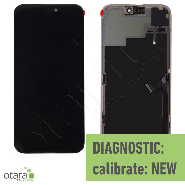 Displayeinheit *reparera* für iPhone 15 Pro Max (Servicepack) inkl. Frontflex, black