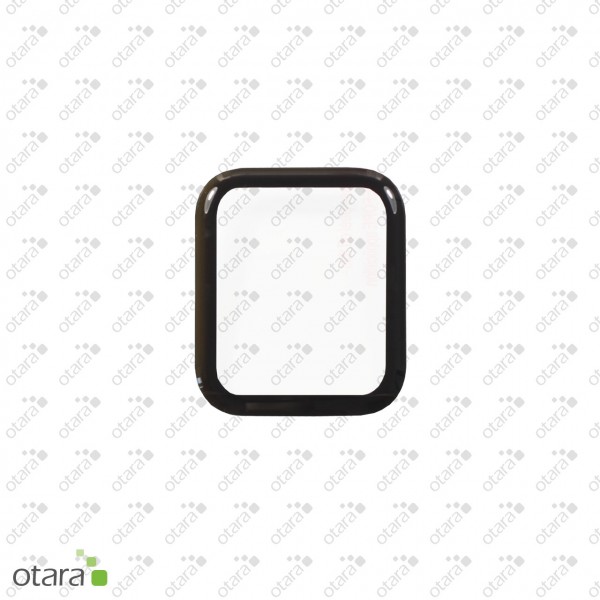 Schutzglas Edge to Edge für Apple Watch 44mm (4./5.Gen.), schwarz
