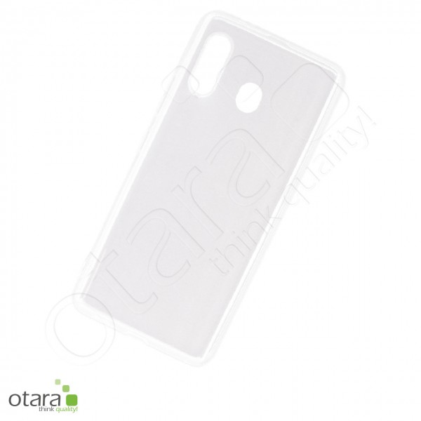 Silicone case / protective cover for Samsung Galaxy M20, transparent