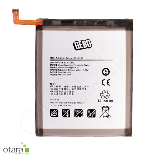 Battery suitable for Samsung Galaxy A52 (A525F,A526B) S20FE (G780F,G781B) [5,0Ah] Substitute for: EB-BG781ABY