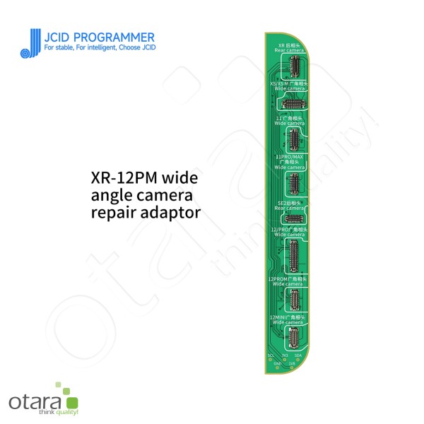 JC V1SE/V1S PRO PCB Platine (einzeln) Wide Angle Camera Repair Adaptor für iPhone XR-12 Pro Max