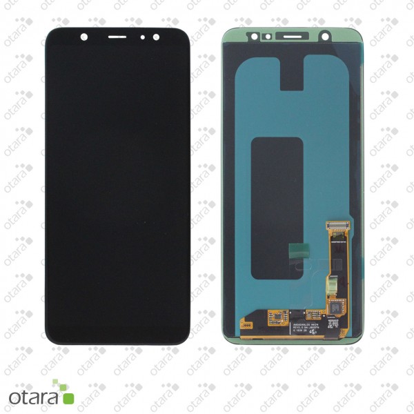 Displayeinheit Samsung Galaxy A6 Plus 2018 (A605FN), schwarz, Serviceware