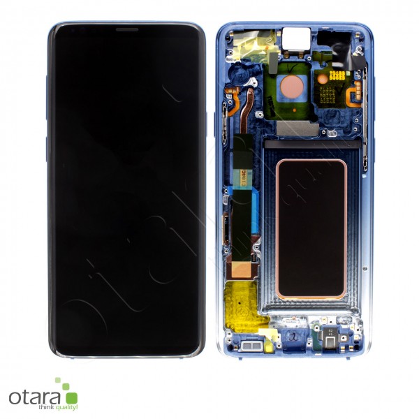 Displayeinheit Samsung Galaxy S9 Plus (G965F), polaris blue, Serviceware