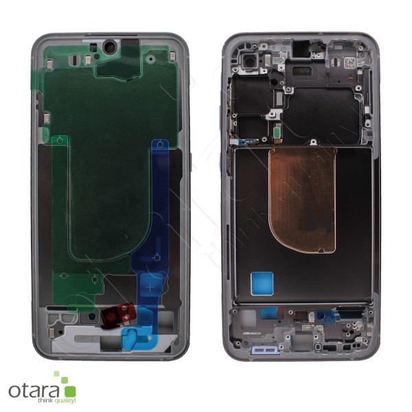 Samsung Galaxy S23FE (S711B) front/middle frame, graphite black, Service Pack