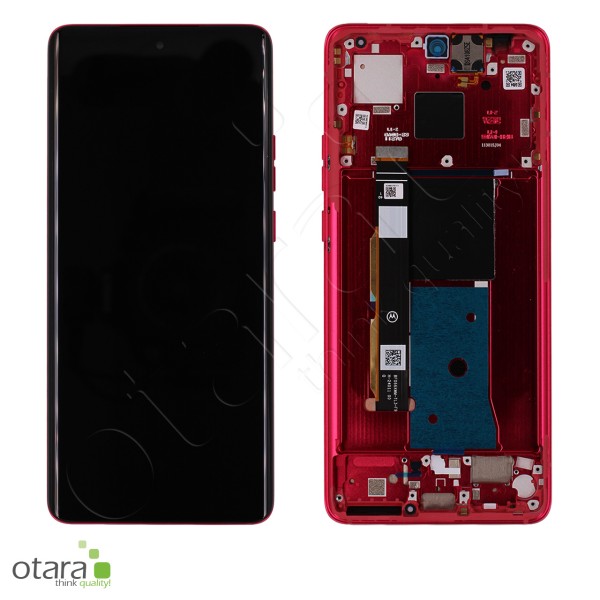 Displayeinheit Motorola Edge 40 (XT2303), Viva Magenta, Serviceware