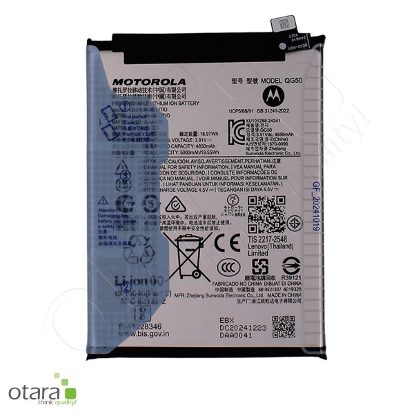 Motorola Akku QG50 - Moto G35 (XT2433), Serviceware