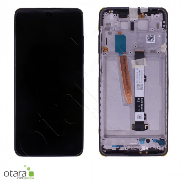 Displayeinheit XIAOMI POCO X3 NFC (M2007J20CG), Shadow Gray (schwarz), Serviceware
