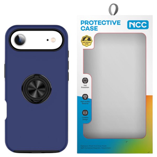 Schutzhülle NCC A0017 TPU Color Ring Case iPhone 17 Air, blue (Retail/Blister)
