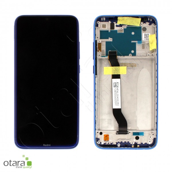 Displayeinheit XIAOMi Redmi Note 8, Neptune Blue, Serviceware