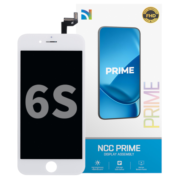 Displayeinheit NCC PRIME für iPhone 6s (COPY) INCELL LCD, inkl. Heatplate, white