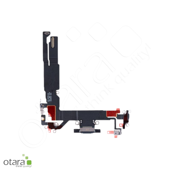 Lade Dock Connector Flex *reparera* für iPhone 16 (Ori/pulled Qualität), schwarz