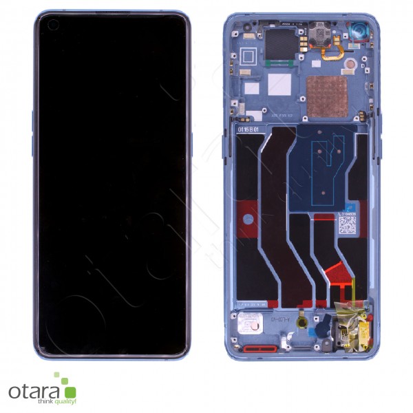 Displayeinheit OPPO FIND X3 Pro, gloss blue, Serviceware