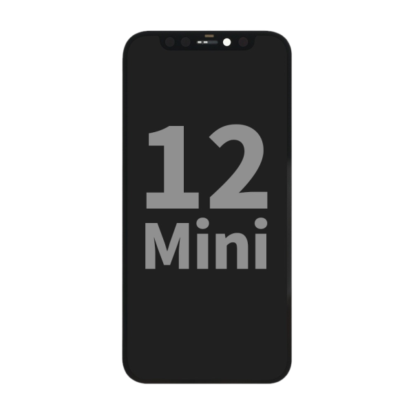 Displayeinheit NCC HARD OLED für iPhone 12 mini (COPY), hard OLED, schwarz