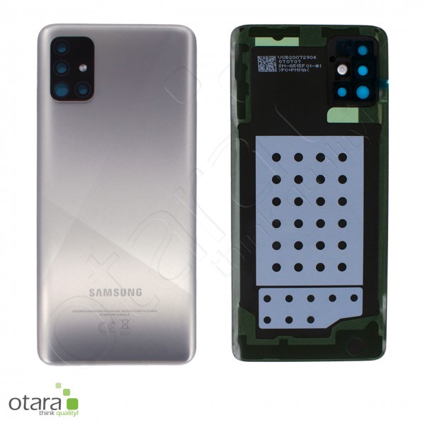 Akkudeckel Samsung Galaxy A51 (A515F), haze crush silver, Serviceware