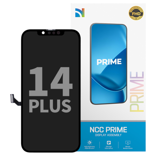 Displayeinheit NCC PRIME für iPhone 14 Plus (COPY) INCELL LCD, black