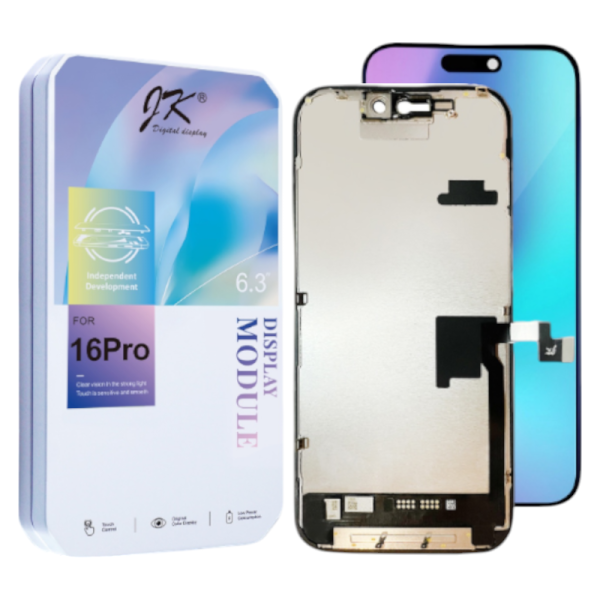 Displayeinheit JK INCELL für iPhone 16 Pro (COPY) INCELL LCD, black