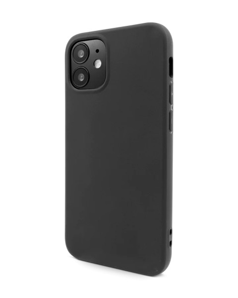 Schutzhülle CASEABLE Silikon Case iPhone 12 Mini, black (Retail/Blister)