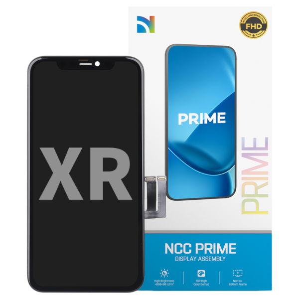 Displayeinheit NCC PRIME für iPhone XR (COPY) INCELL LCD, inkl. Heatplate, black