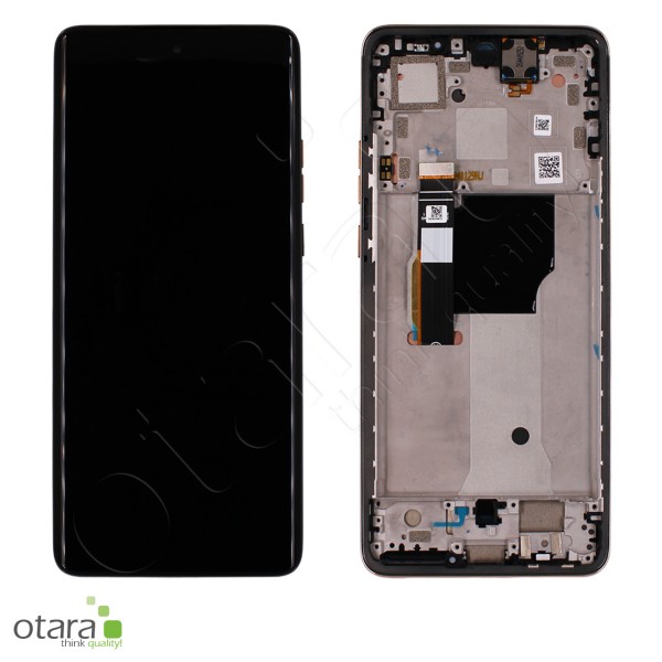 Displayeinheit Motorola Edge 40 Neo (XT2307), Peach Fuzz, Serviceware