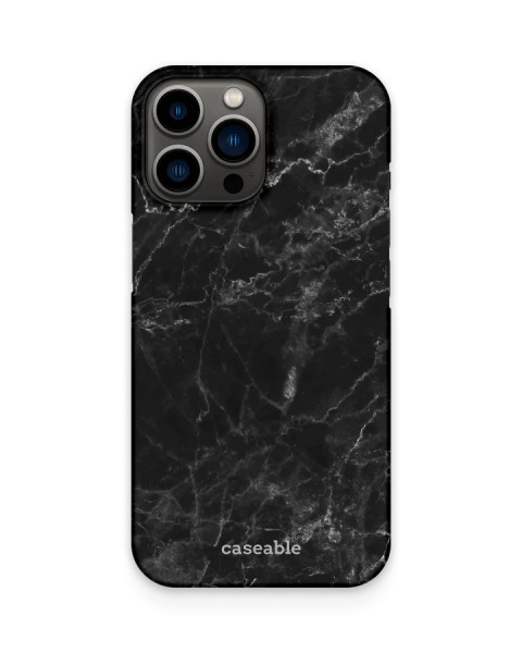 Schutzhülle CASEABLE Hard Case iPhone 13 Pro Max, Midnight Marble (Retail/Blister)