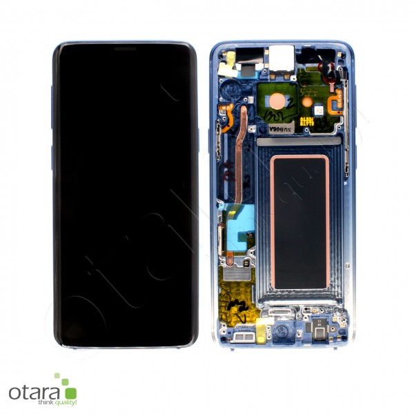 Displayeinheit Samsung Galaxy S9 (G960F), polaris blue, Serviceware