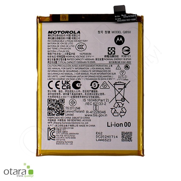 Motorola Akku QB50 - Moto G84 (XT2347), Serviceware