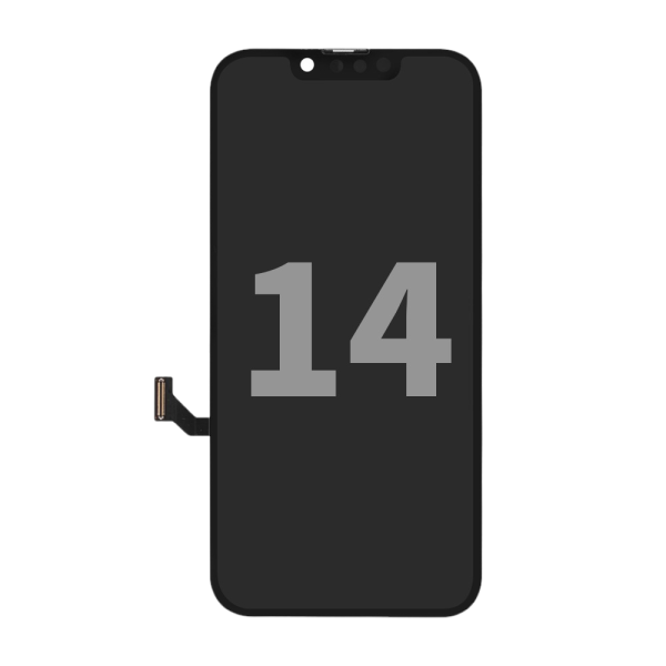 Displayeinheit NCC HARD OLED für iPhone 14 (COPY), hard OLED, schwarz
