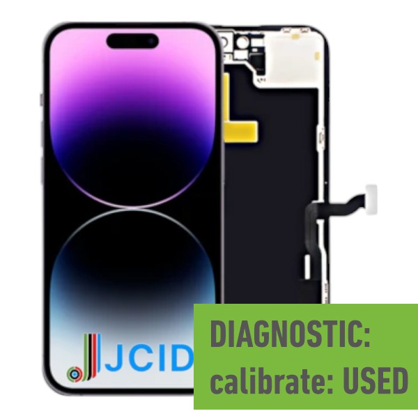 JCID DIAGNOSABLE SCREEN für iPhone 14 Pro (COPY) 120Hz soft OLED, black